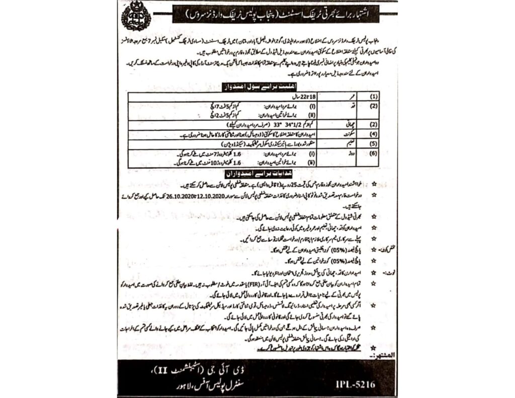 Punjab police jobs 2020 3 1 1024x791 1