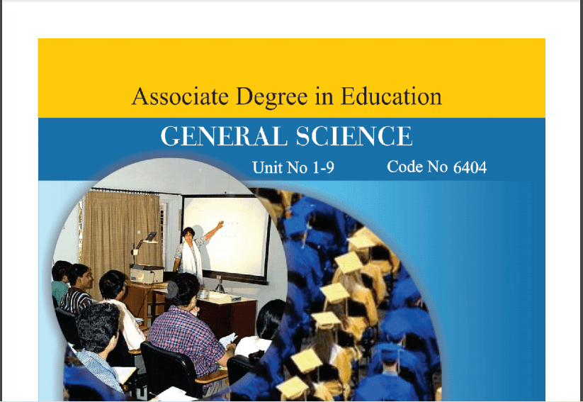 6404/GENERAL SCIENCE AIOU B.ED Book Download